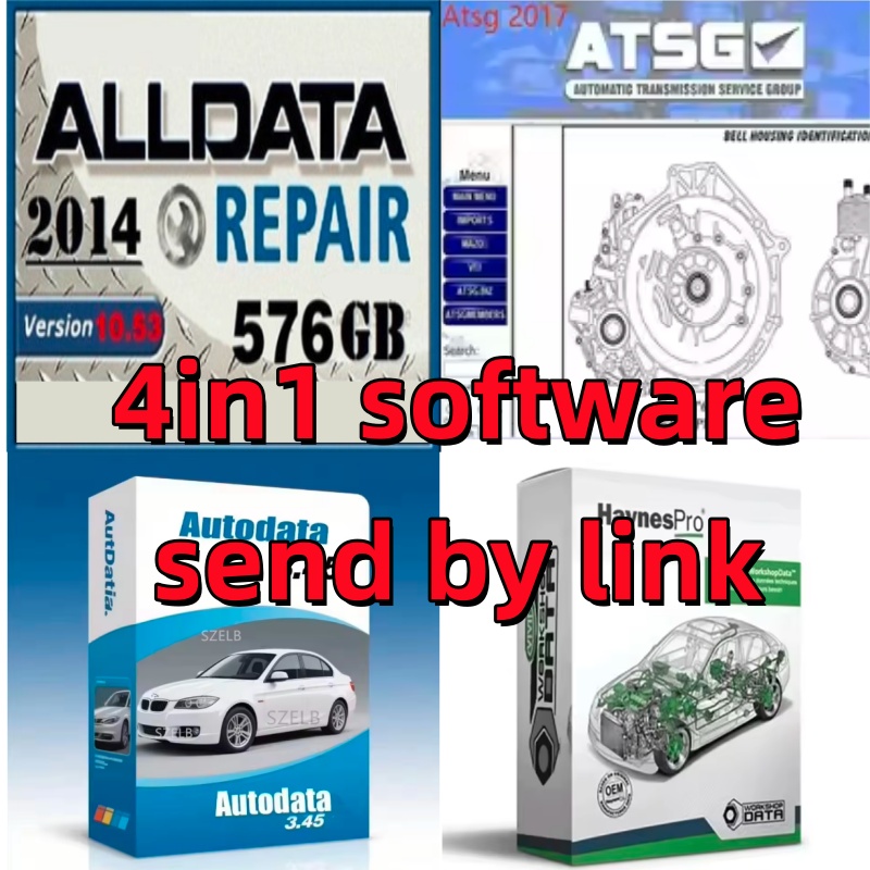 Auto Repair Shop Software - ซอฟต์แวร์ซ่อมรถยนต์รุ่นใหม่ล่าสุด Autodata 3.45+alldata 10.53+vivid 2018（hay nes