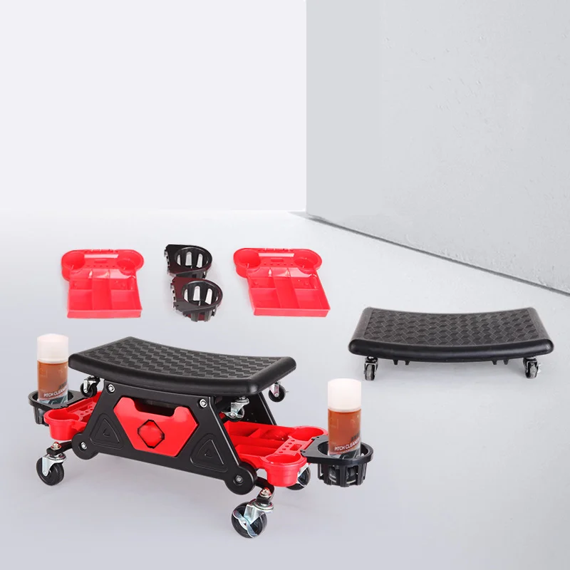 Garage Creeper Roller - รถ Multi-Function ใหม่เก้าอี้ช่างสําหรับขี้ผึ้งโครงการขัดรถ Creeper สตูลเก้าอี้มือถือ Creeper