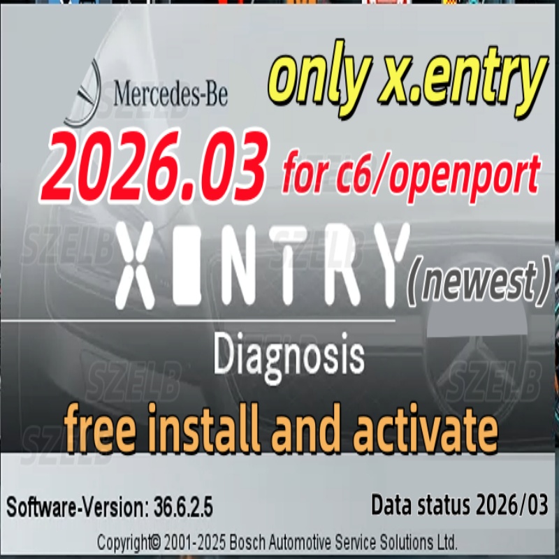 Auto Repair Shop Software - ซอฟต์แวร์วินิจฉัย Xentry รุ่นใหม่ล่าสุดปี 2026 สำหรับ Merced.es