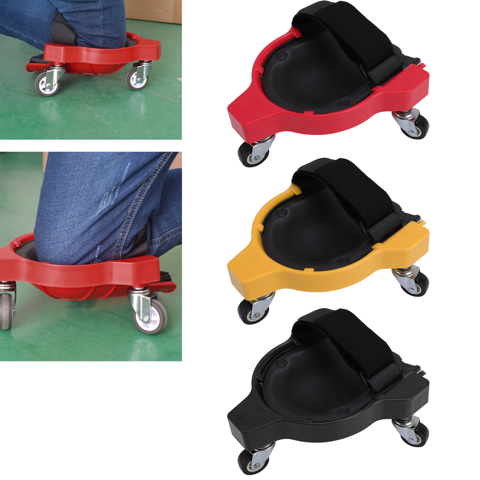 ไม้เลื้อยเข่า 1 คู่พร้อมล้อ 36 - Garage Creeper Roller บทวิจารณ์และราคา