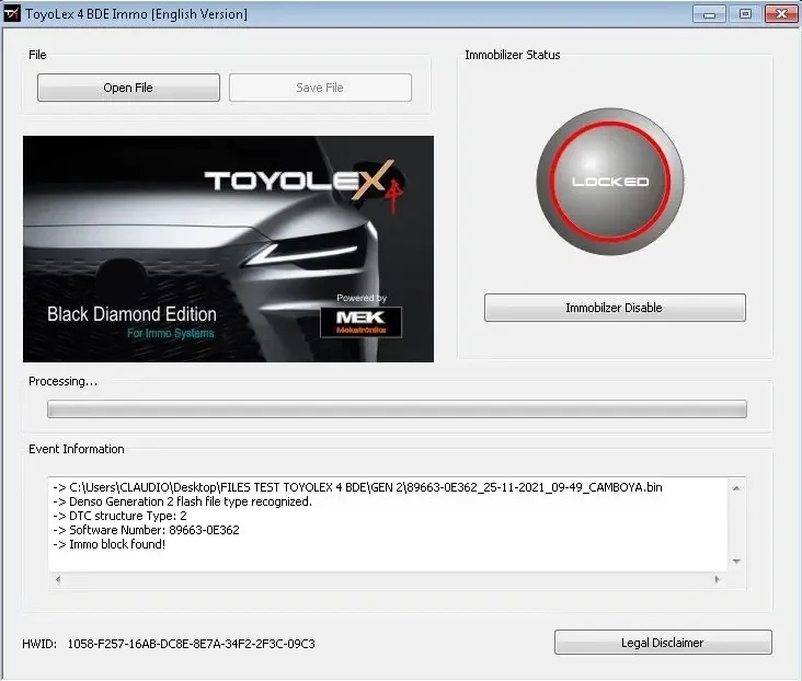 ซอฟต์แวร์ Toyolex 4 IMMO พร้อม - Auto Repair Shop Software บทวิจารณ์และราคา