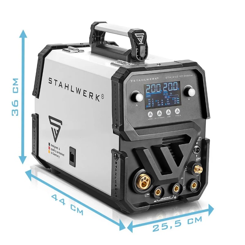 เครื่องเชื่อมเลเซอร์ Stahlwerk - Tig Welder Machine บทวิจารณ์และราคา