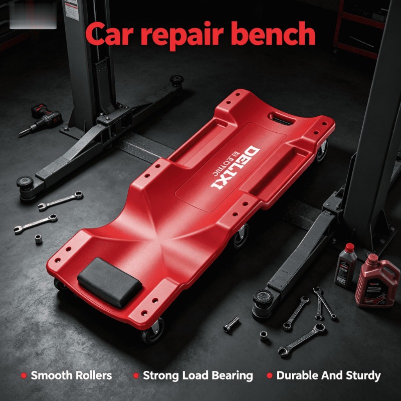 แผ่นรองซ่อมรถยนต์แบบพับได้ โคร - Garage Creeper Roller บทวิจารณ์และราคา