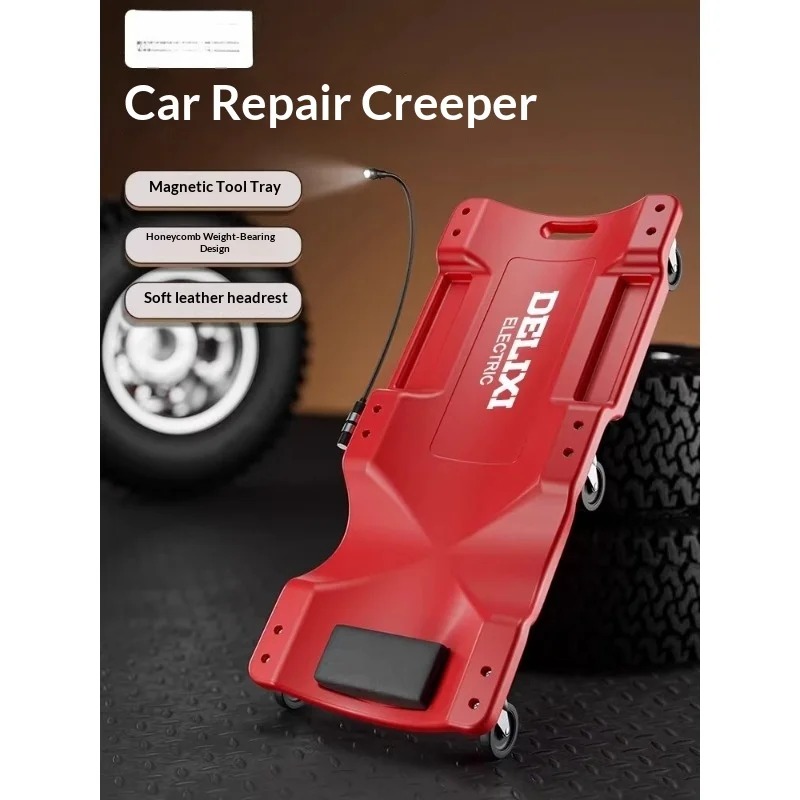 แผ่นรองซ่อมรถยนต์แบบพับได้ โคร - Garage Creeper Roller บทวิจารณ์และราคา