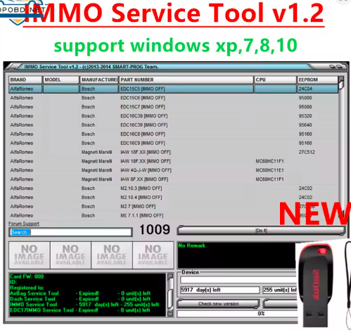 ใหม่ล่าสุดขาย Edc 17 IMMO บริก - Auto Repair Shop Software บทวิจารณ์และราคา